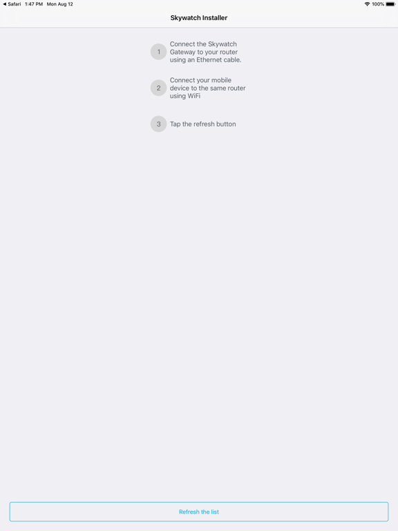 Screenshot #4 pour Skywatch Installer