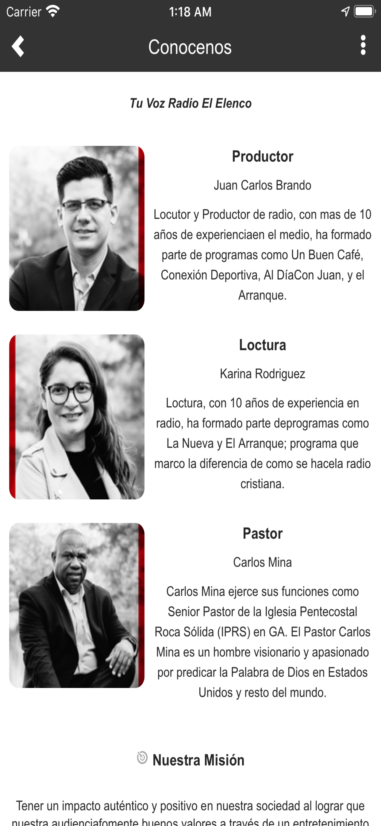 TU VOZ RADIO screenshot 3