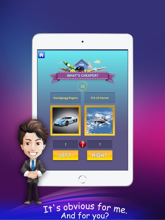 Screenshot #5 pour What's Cheaper? Trivia Game