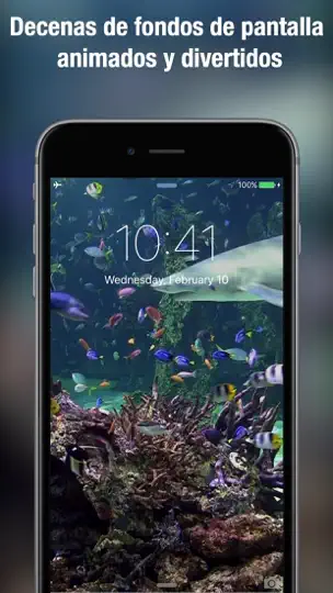 Captura de pantalla de Fondos De Pantalla En Vivo + en iPhone 4