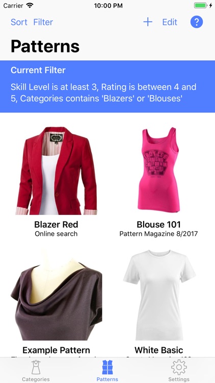 Sewing Patterns Lite
