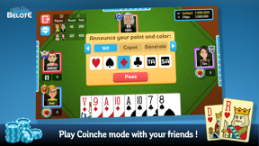 Belote & Coinche online screenshot