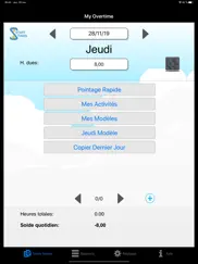 my overtime iap iPad Captures Décran 1