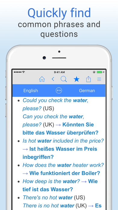 Screenshot #3 pour English-German Dictionary.