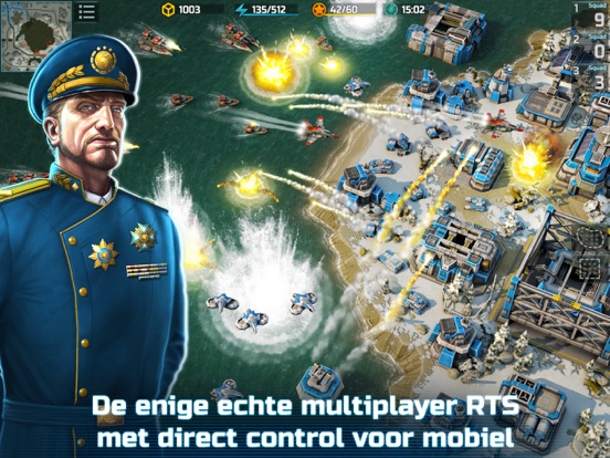 Art of War 3:PvP RTS strategie iPad app afbeelding 2