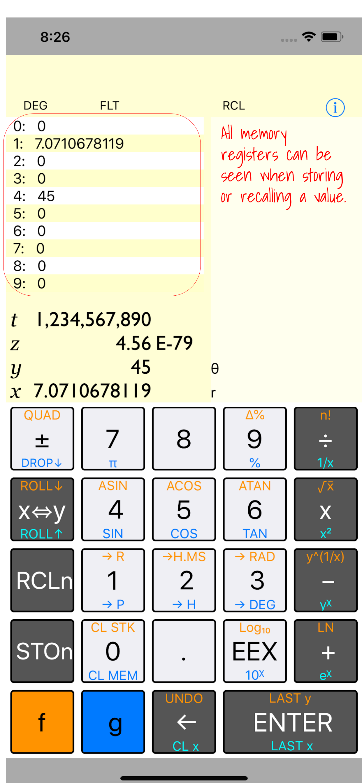 No Equal RPN Calculator