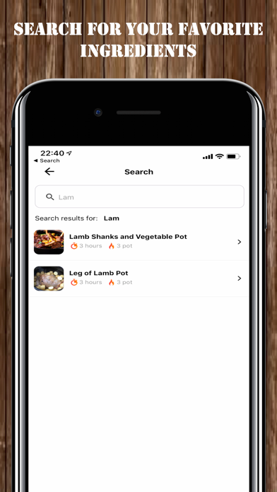 Potjiekos Recipes iPhone screenshot 5 - Food & Drink app