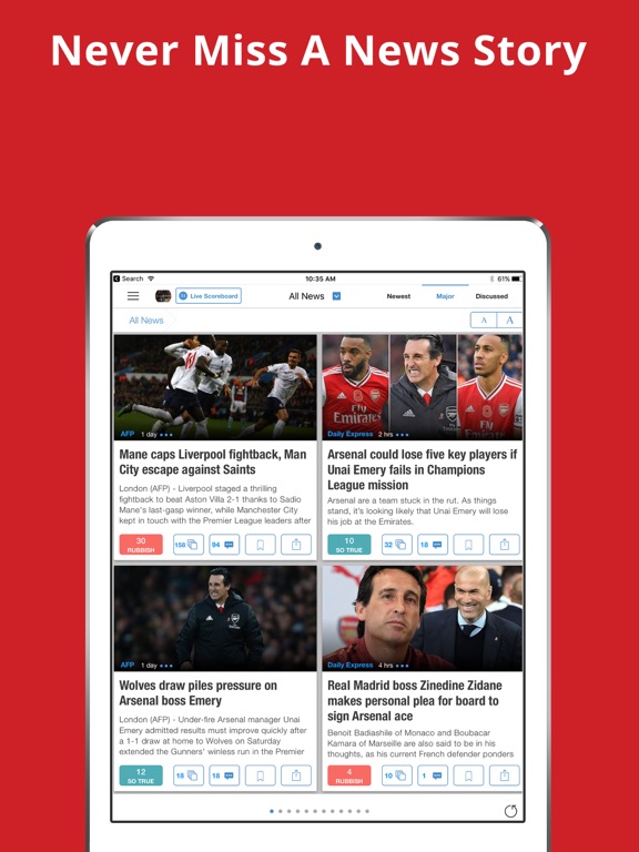 Screenshot #4 for Arsenal News & Transfers