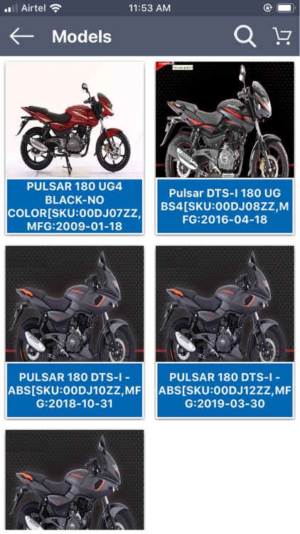 Bajaj Spare Parts Search screenshot-4