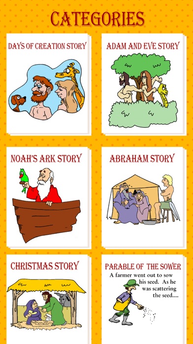 Bible coloring book stories Screenshot