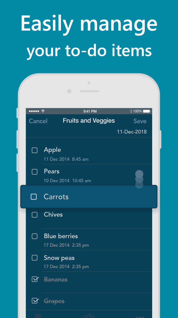 Orderly - Simple to-do lists