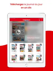 centre presse le journal iPad Captures Décran 3