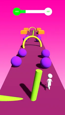Game screenshot Color Run - Stickman Dance 3D hack