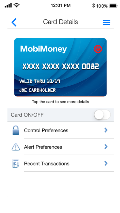 MobiMoney Screenshot