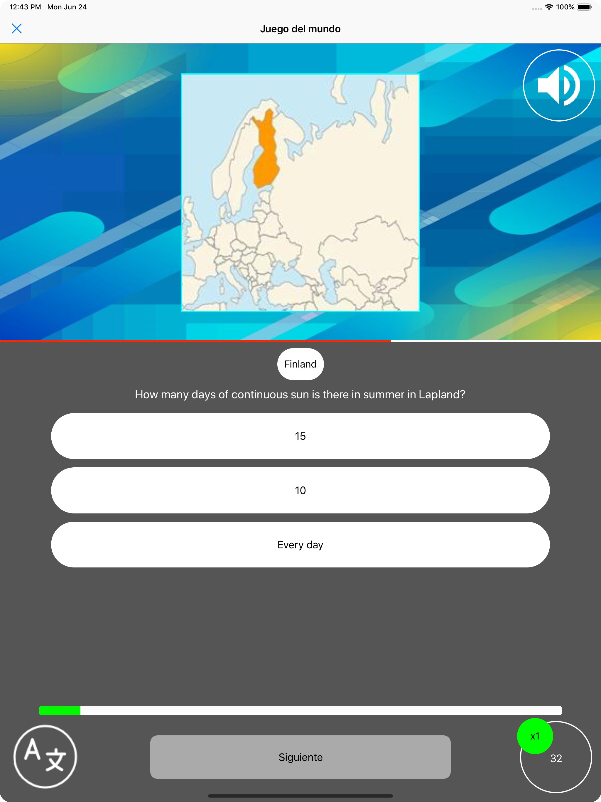 Game of the world