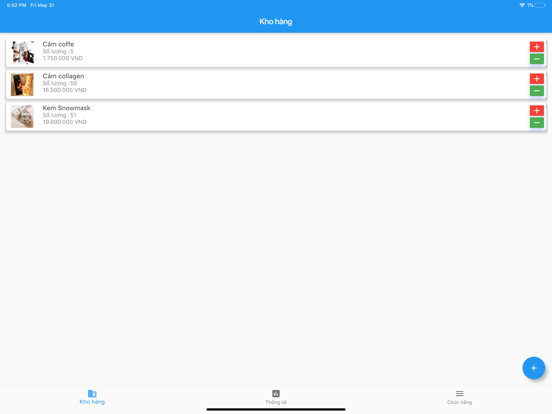 Screenshot #4 pour TShop Quản lý bán hàng cá nhân