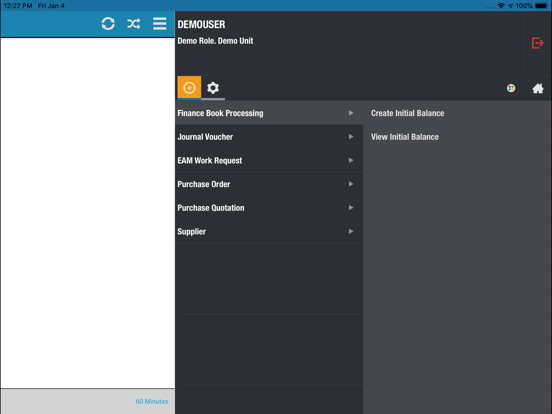 Ramco Mobile Hub iPad screenshot 2 - Business app