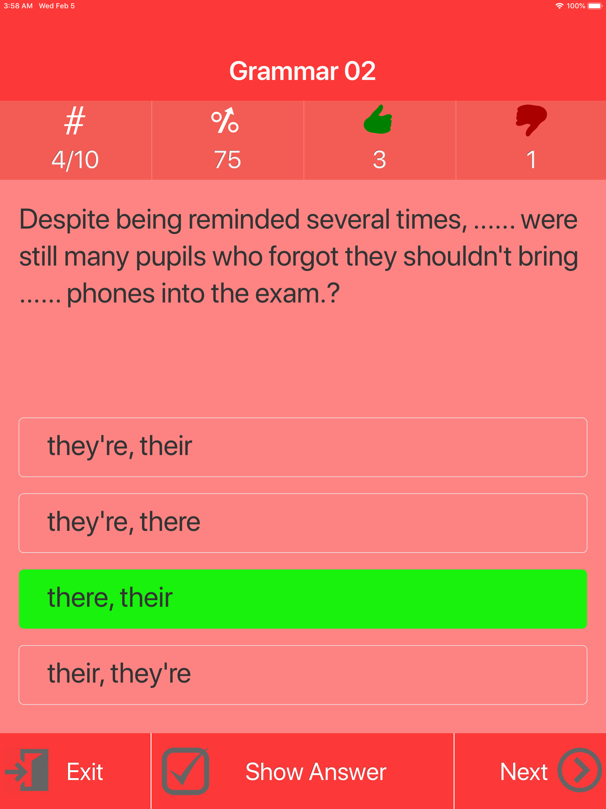 GCSE English Quizzes screenshot 10