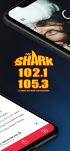 102.1 & 105.3 The Shark Radio screenshot #2 for iPhone