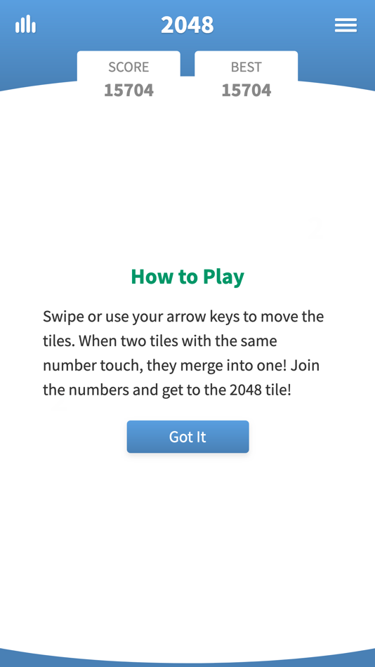 #3. 2048 Classic · Swipe Game (iOS) 来自: Matthew Murphy