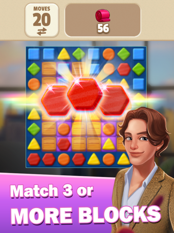 Screenshot #4 for Rachel's Diary - Match 3