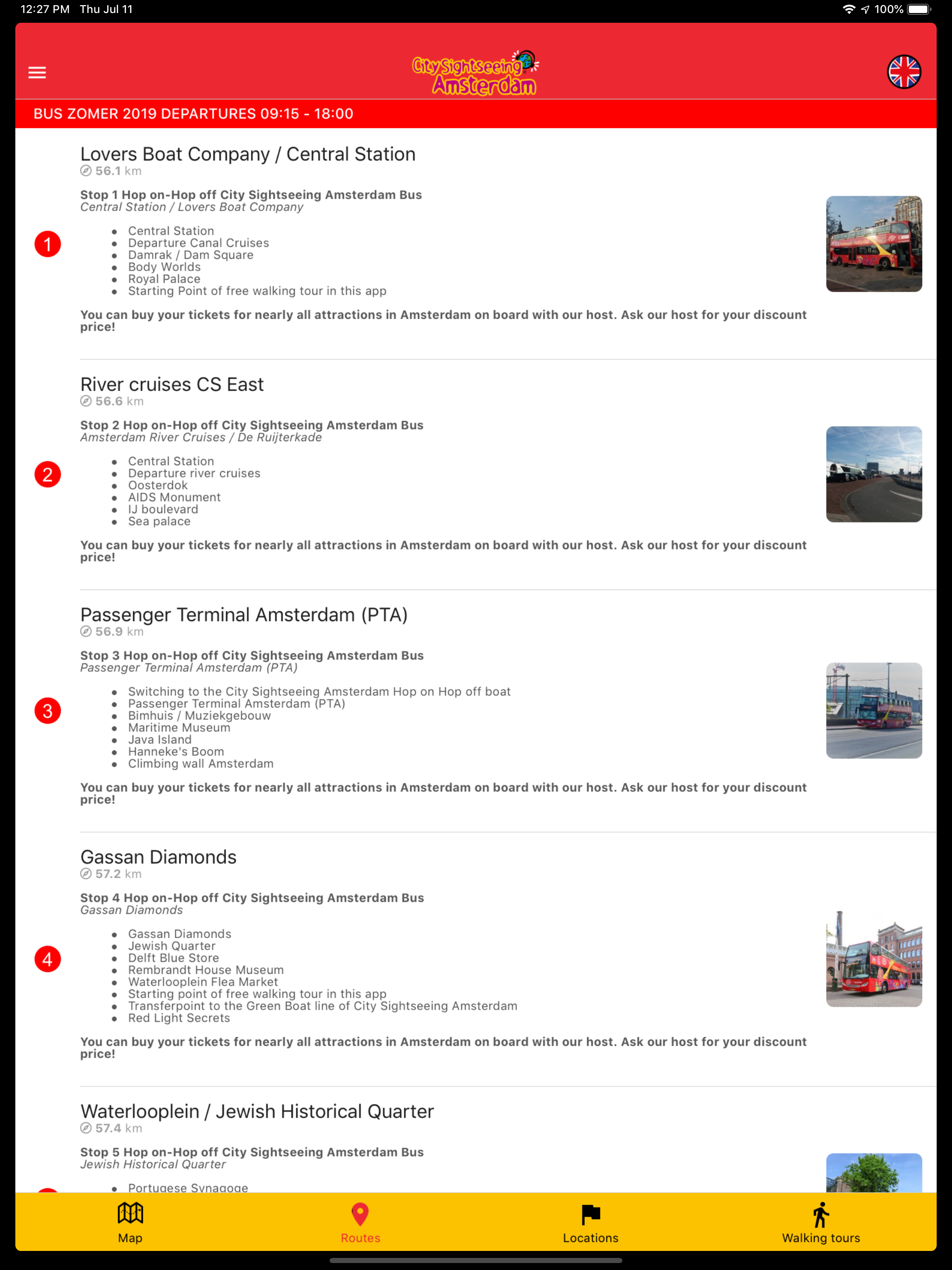City Sightseeing Amsterdam