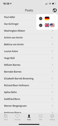 App screenshot