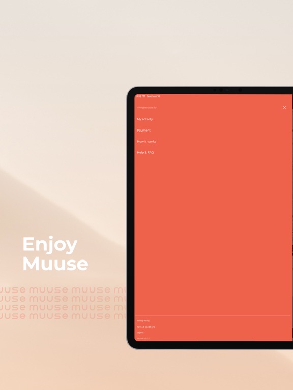 Muuse - Future of Multiple Use iPad screenshot 5 - Food & Drink app