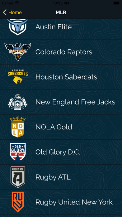 American Raptors Rugby screenshot 3