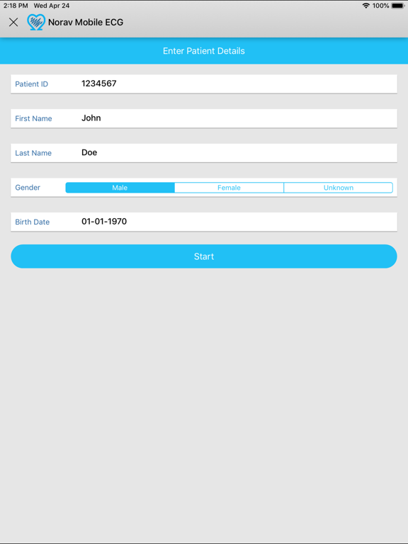 Screenshot #5 pour Norav Medical Mobile ECG