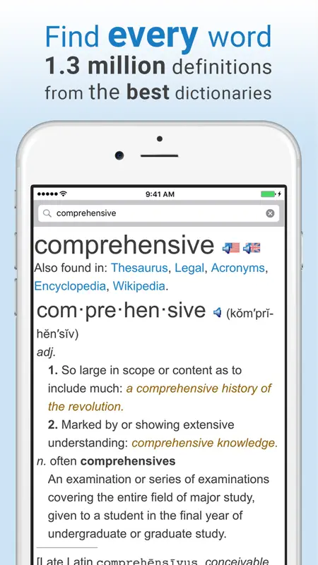 Dictionary and Thesaurus Pro screenshot 2 of 5
