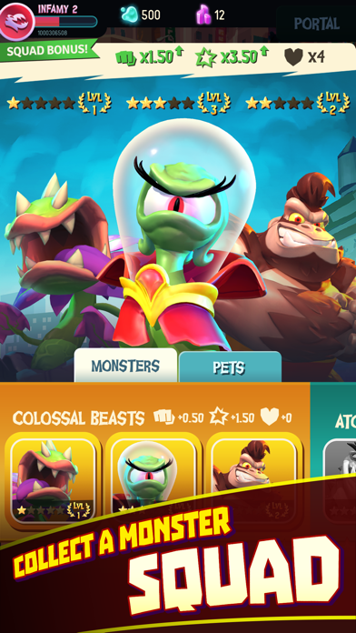 I Am Monster: Idle Destruction Screenshot