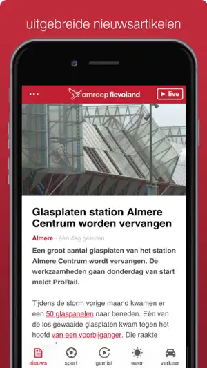 Omroep Flevoland screenshot 3