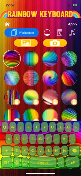 Game screenshot Rainbow Keyboard Color Changer mod apk