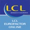 LCL Eurofactor Online est l’application dédiée aux clients professionnels et entreprises de LCL pour gérer et suivre au quotidien leur contrat d’affacturage