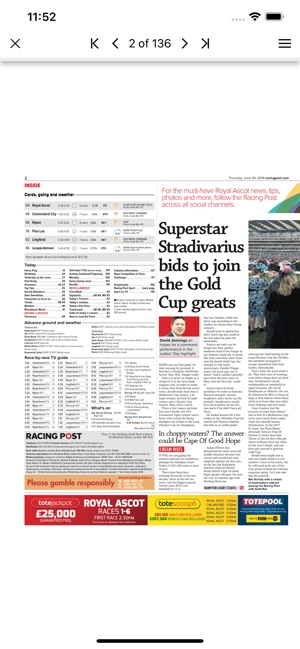 Racing Post Newspaper(圖3)-速報App