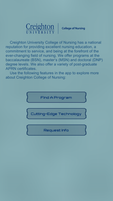 Screenshot #1 pour Creighton College of Nursing
