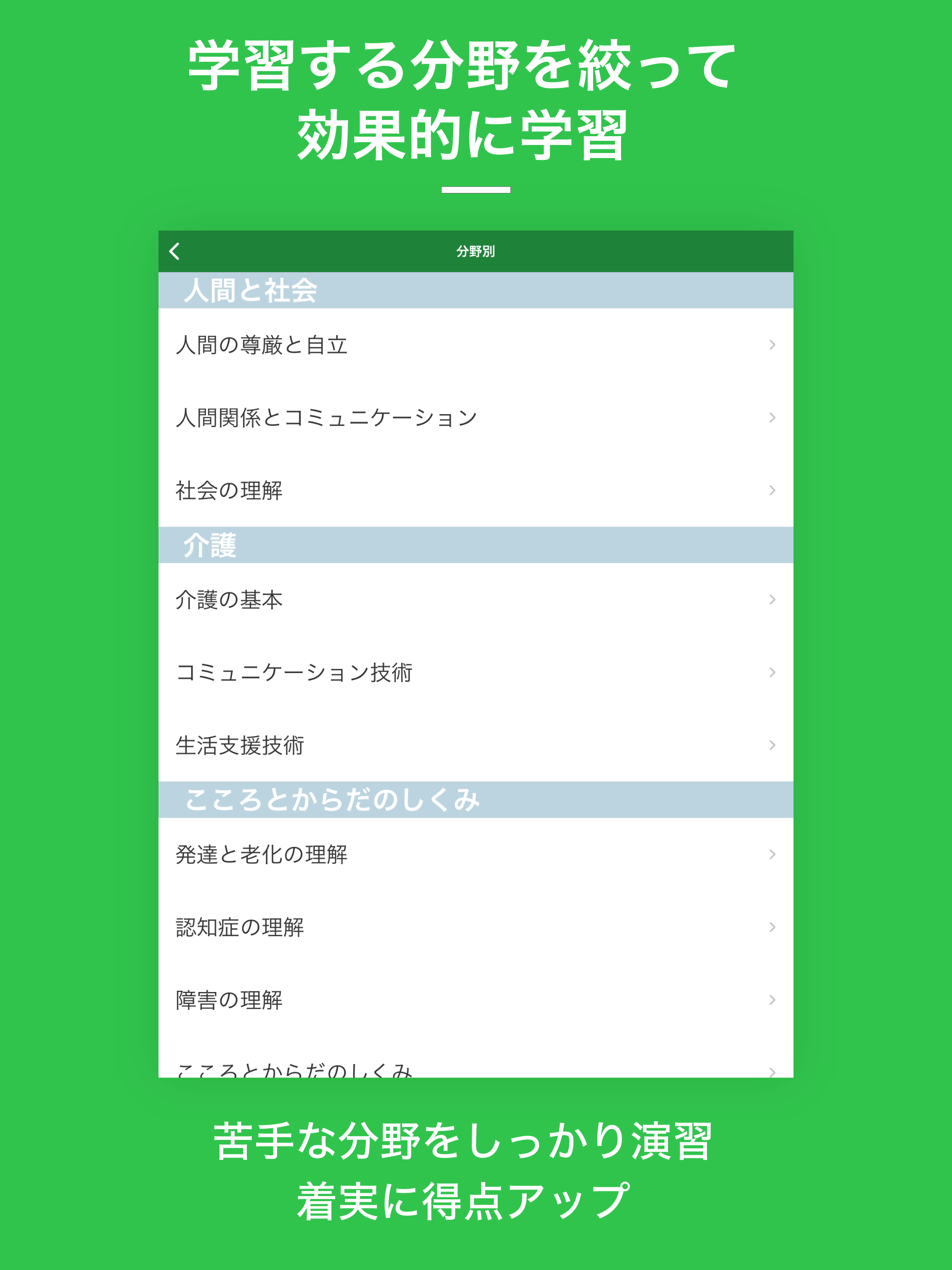 介護福祉士｜しっかり解説の資格試験問題集