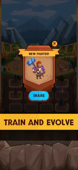 Game screenshot EvoHero - Idle Gladiators apk