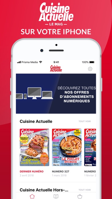 Screenshot #1 pour Cuisine Actuelle le magazine