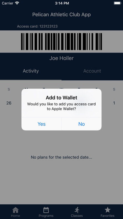 Pelican Athletic Club New