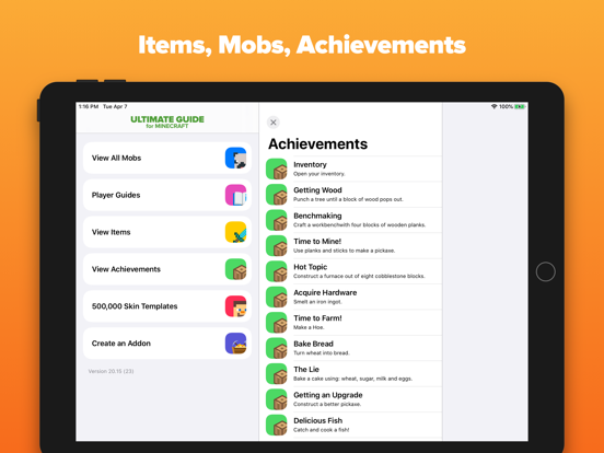 Ultimate Guide for Minecraft iPad app afbeelding 2