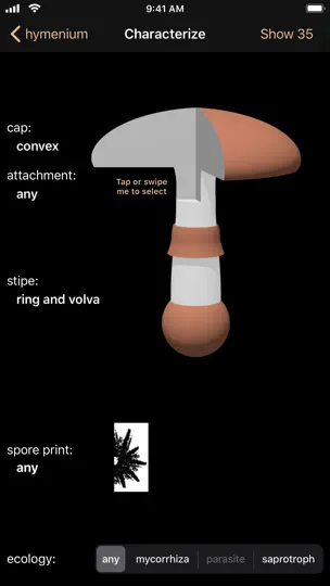 Captura de pantalla de Fungi en iPhone 2