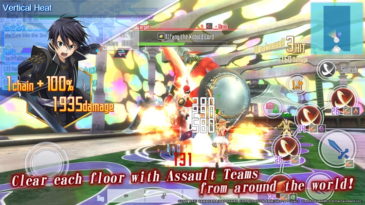 SwordArtOnline: IntegralFactor screenshot-3