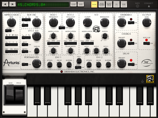 iSEM Synthesizer iPad app afbeelding 2