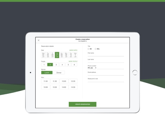 Télécharger LaFourchette Manager pour iPhone / iPad sur l'App Store  (Economie et entreprise)