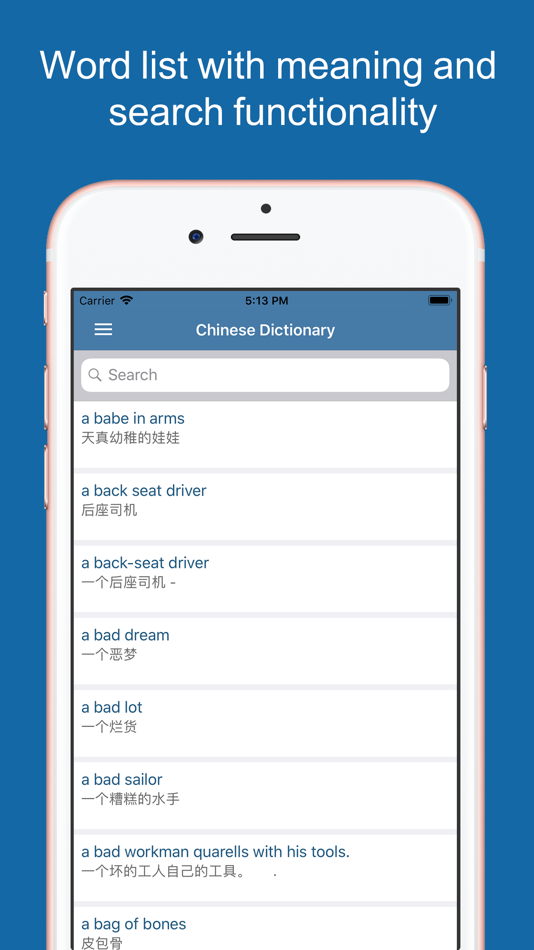 #2. Chinese Dictionary Advance (iOS) 由: Puju Dekivadiya