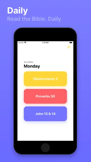 Daily: Bible Reading screenshot 1