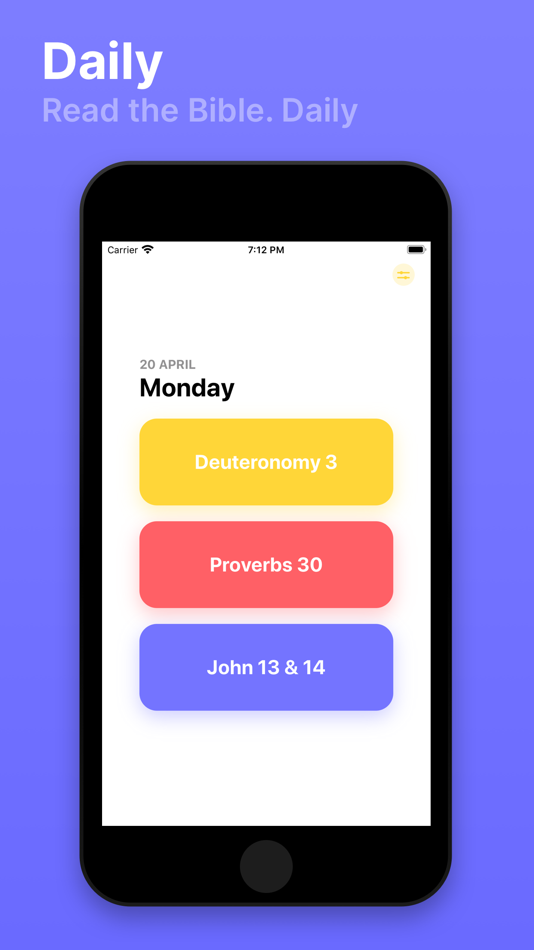 Daily: Bible Reading - 2022.4 - (iOS)