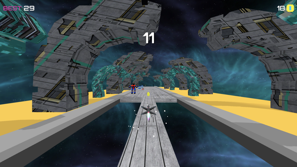 #2. Hovershift: Driving Racing Jet (iOS) Podle: Eli Bitton